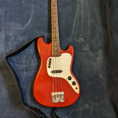 Fender Musicmaster Bass 1972 - 1975 - Dakota Red image 1