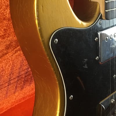 LEFTY! Vintage 1976 Fender Telecaster Custom Roasted Ash Firemist Gold Nitro Relic USA 7.2 lb! image 12