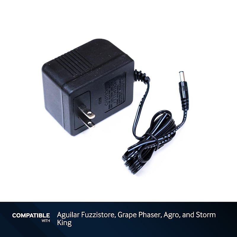 Power Adapter for Aguilar Fuzzistore, Grape Phaser, Agro, Storm