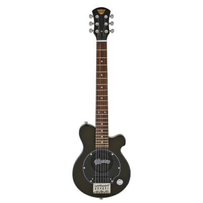 Pignose PGG-200-BK Short-Scale Mini Electric Guitar, Built-In Amp, Black for sale