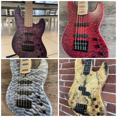 MGbass Custom shop // customize your new bass use bartolini Aguilar emg Nordstrand Seymour Duncan pickup & preamp different woods, fingerboard, body finishing \\ fretless or fretted ** Down payment imagen 8