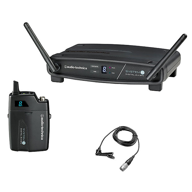 Audio-Technica ATW-1101/L System 10 Digital Wireless Lavalier Microphone System image 2