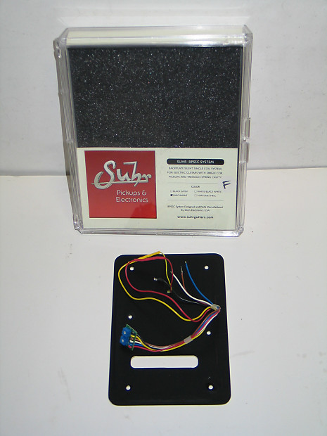 Suhr BPSSC Backplate Silent Single Coil Noise Elimination System