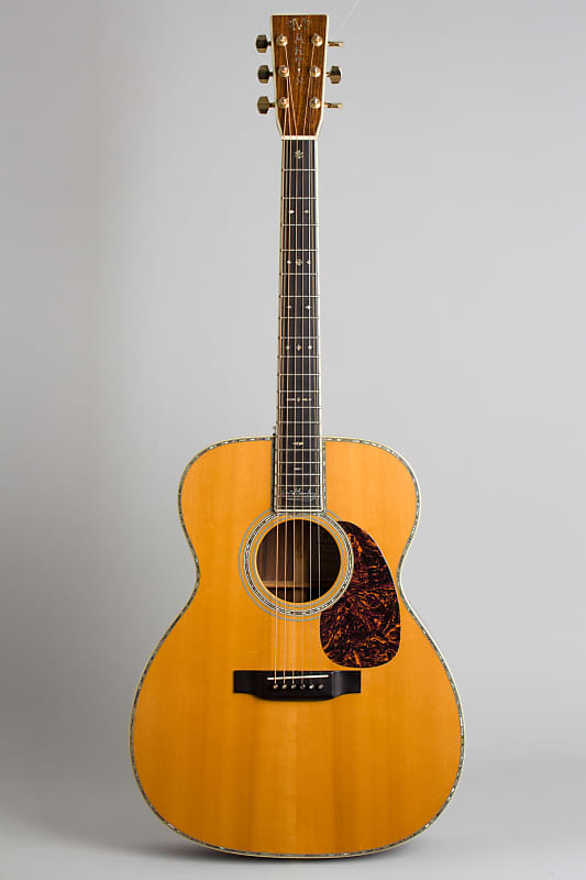 C. F. Martin  M-42 David Bromberg Signature #1 owned and used by David Bromberg Flat Top Acoustic Guitar (2006), ser. #1150659, black hard shell case. image 1