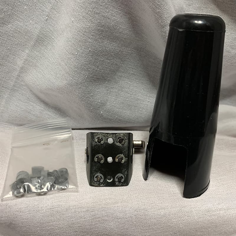 Winslow ligature Tenor saxophone 1990’s Black and gray Reverb