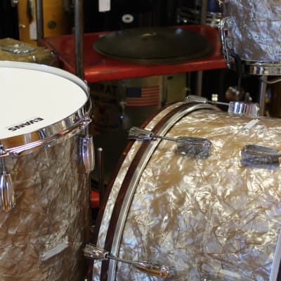 Standard Drum Company Beech in Gold Dust Pearl 12x22 16x16 9x13 image 6
