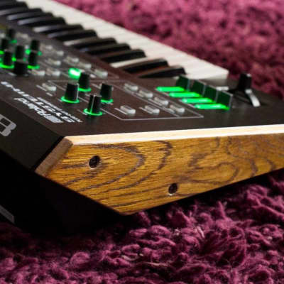 Roland System 8 Solid Oak Replacement End Cheeks from Synths And Wood