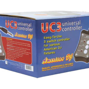 American DJ UC-3 Universal 1/4" Wired Remote