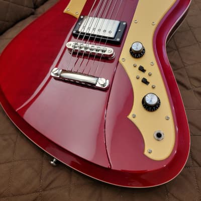 Rivolta MONDATA BARITONE VII Chambered Mahogany Body Maple Neck 6-String Electric Guitar w/Premium Soft Case image 15