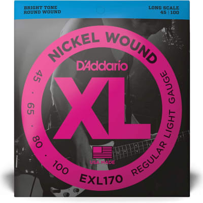Daddario EXL170 Nickel-Plated Long Scale Bass Strings -  45-100 image 2
