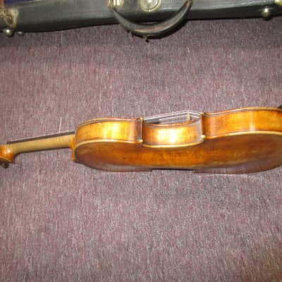 Generic Vintage alder3/4 size violin with case and bow image 6