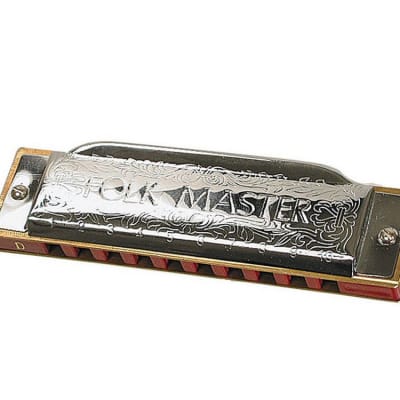 Suzuki FolkMaster Diatonic 10-Hole Harmonica Box Set - 12 Keys w/ Case image 3