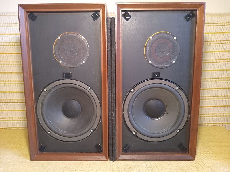 Altec 887A Capri Two way Bookshelf Speakers Vintage 70s USA | Reverb