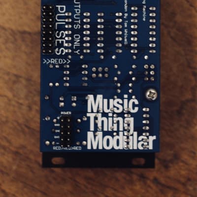 Music Thing Modular Turing Machine MkII (Black Aluminium Panel/Black Knobs) Eurorack Module image 5