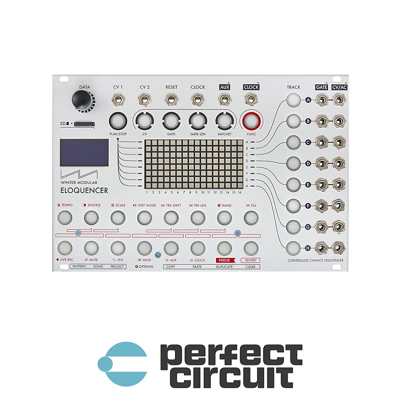 Winter Modular Eloquencer Sequencer (Silver)