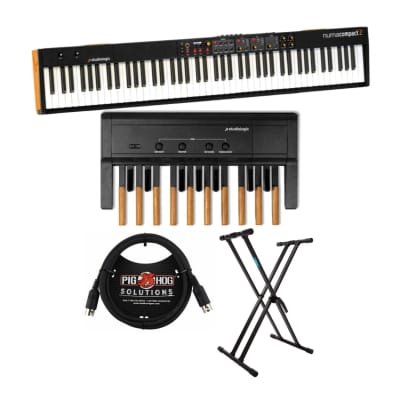 Studiologic Numa Compact 2 88-Key Stage Piano Bundle with | Reverb