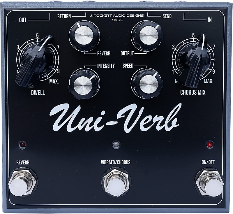 J. Rockett Audio Designs Uni-Verb Electric Guitar Effect Pedal image 1