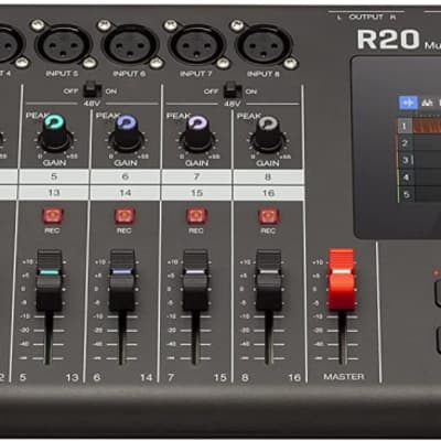 Zoom R20 Portable Multitrack Recorder w/ Touchscreen | Reverb