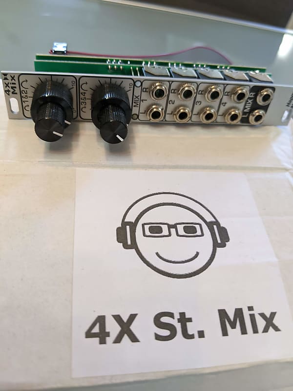 Happy Nerding 4X Mix Stereo Mixer Silver | Reverb