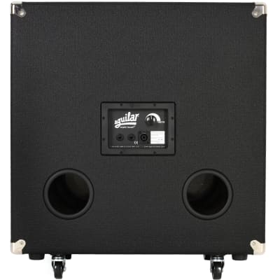 Aguilar DB 410 700 Watts 4 Ohm Bass Cabinet Classic Black image 4