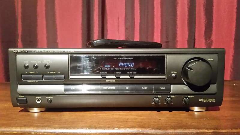 Technics SA-EX300 Receiver HiFi Stereo Vintage 5.1 Channel Phono outlet Home Audio