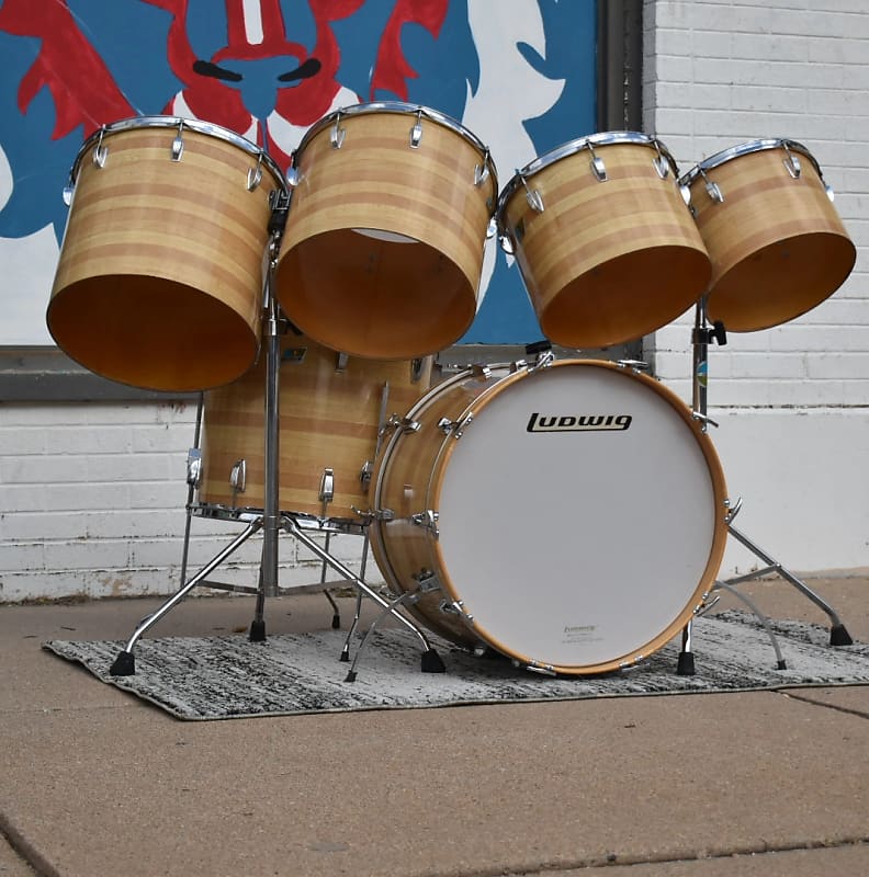 Ludwig Butcher Block Cortex 1977年ヴィンテージ 1980s Ludwig 