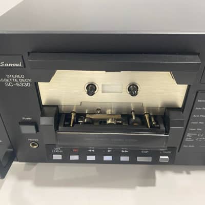 Vintage Sansui SC-5330 Stereo Cassette Deck 1970s. Serviced - Excellent! image 3