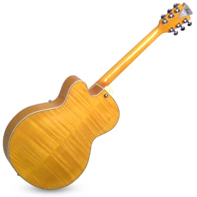 Kay Reissue Barney Kessel Gold "K" Signature Series Artist K6700V - Natural Blonde image 2