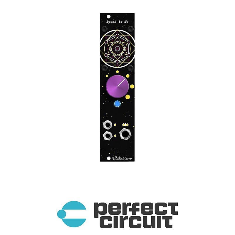 Winterbloom Speak to Me Output Module (Black + Purple) image 1