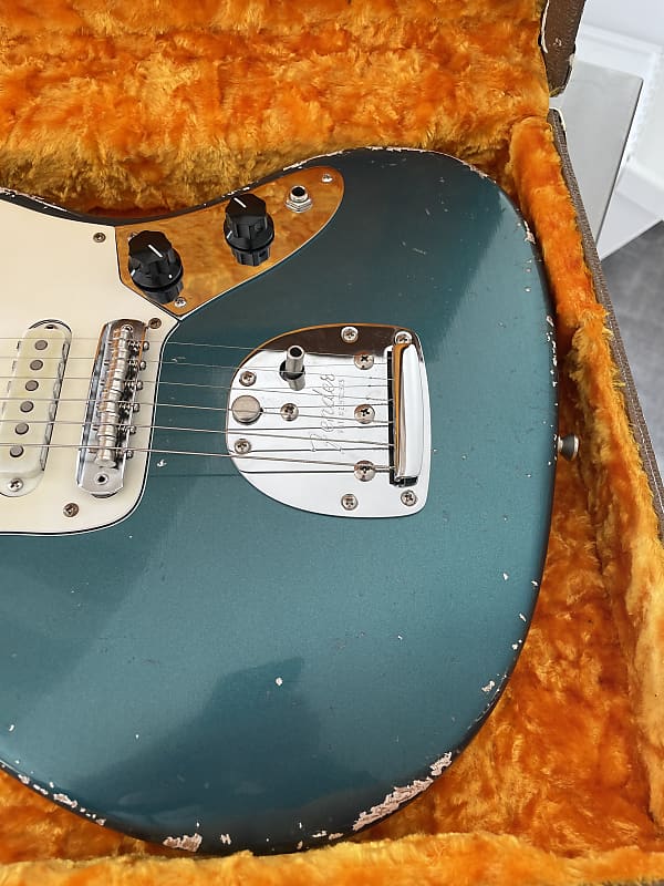 MJT Jaguar 2020 Ocean Turquoise 60 s Clone John Frusciante