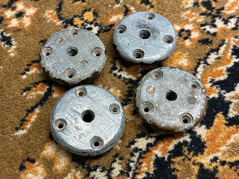 4 Homa Marshall Speaker Caster Socket 70's bronze Reverb