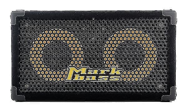 Markbass MBL100041 Traveler 102P Rear-Ported Compact 2x10" Bass Speaker Cabinet - 8 Ohm  Black/Yellow image 1