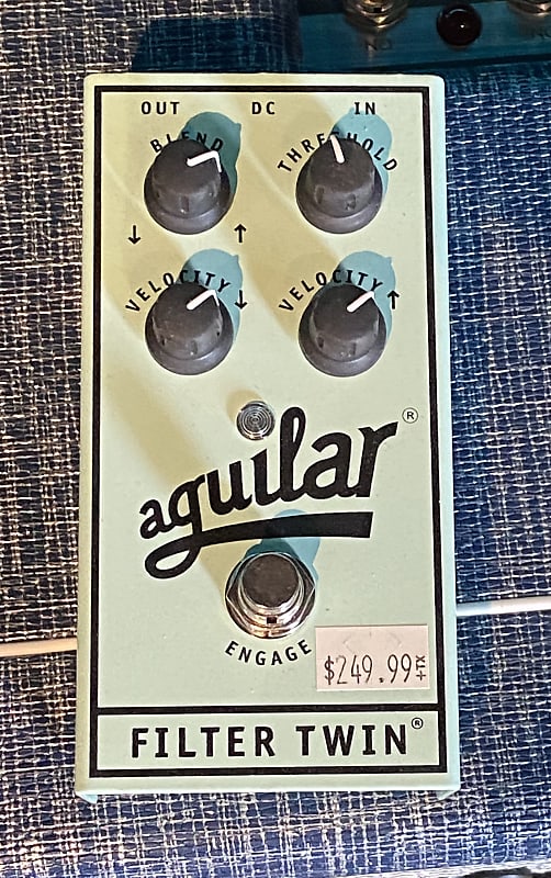 Aguilar Filter Twin Dual Envelope Bass Filter Pedal | Reverb