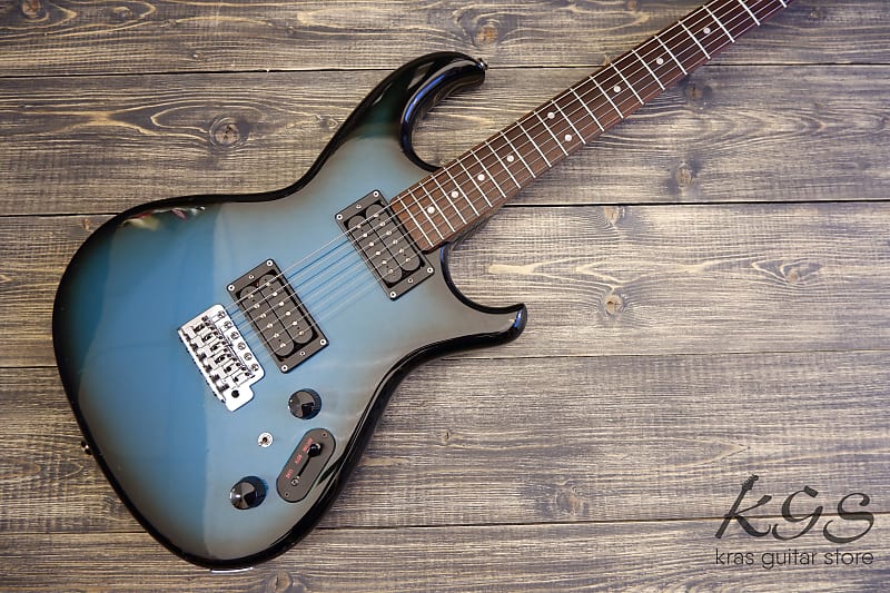 Aria Pro II RS Inazuma-V II 1984 Blue-Black Sunburst