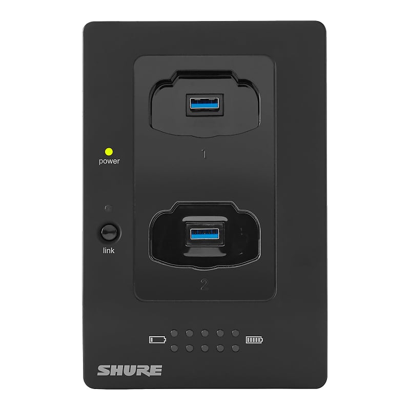 Shure MXWNCS2 MicroFlex Wireless Networked Charging Station Reverb