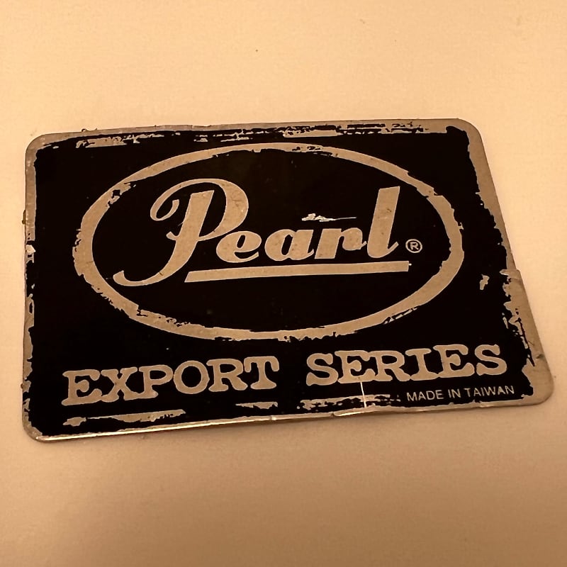 Pearl Export Badge 1999 Black image 1
