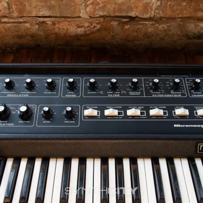 1970s Moog Micromoog Synthesizer (Serial No. 5591) Serviced image 5