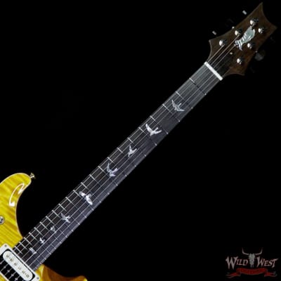 PRS Private Stock #8432 McCarty Trem Semi-Hollow in 25.5'' Scale Brazilian Rosewood Fingerboard Flame Maple Neck Honey Gold image 5