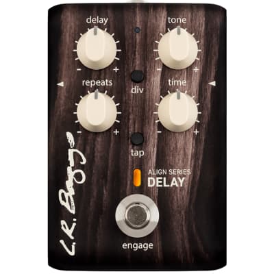 LR Baggs Align Series Delay Acoustic Electric Guitar Effect Pedal image 1