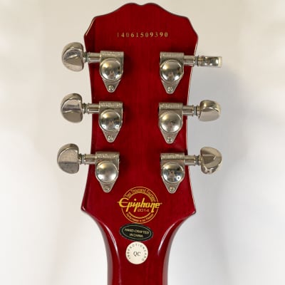 2014 Epiphone Les Paul Standard Pro Plustop Electric Guitar - Burbon Burst image 6