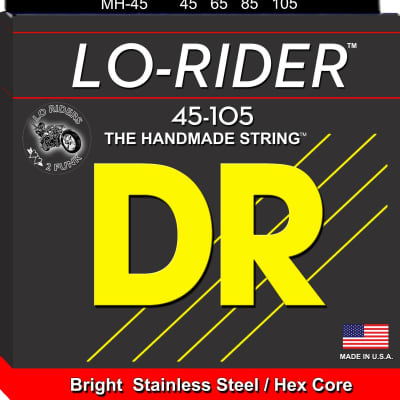 DR MH-45 Lo-Rider BASS Guitar Strings (45-105) image 1