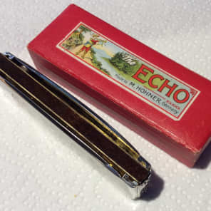 Hohner echo cheap harmonica vintage