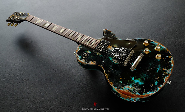 高速 割引 2024 東日本 Gibson Les Paul Studio Black over Blue inspired by Joe | Reverb ギター