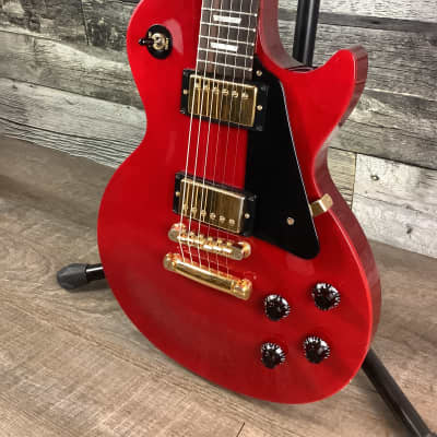 Gibson Les Paul Studio w/ Gold Hardware - Ruby Red image 3