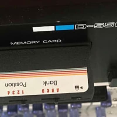 Roland D550 Memory Card with Original Patches 00-05 + 11 x 256MRAM image 12