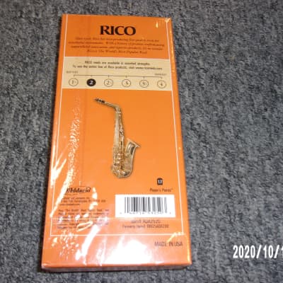 Rico Alto Sax 2 Pack of 25 Reeds image 2