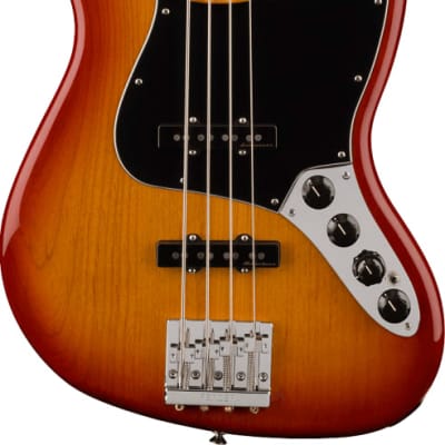 Fender Player Plus Jazz Electric Bass Maple Fingerboard, Sienna Sunburst image 1