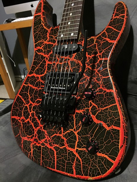 Charvel lava crackle outlet