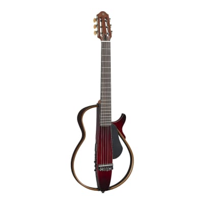 Yamaha SLG200N 6-Nylon String Silent Guitar (Right-Handed, Crimson Red Burst) for sale