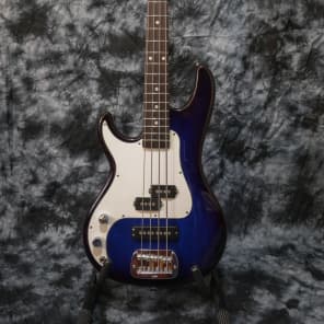 Left Handed G&L SB-2 Bass USA 2014 Blueburst Lefty image 3